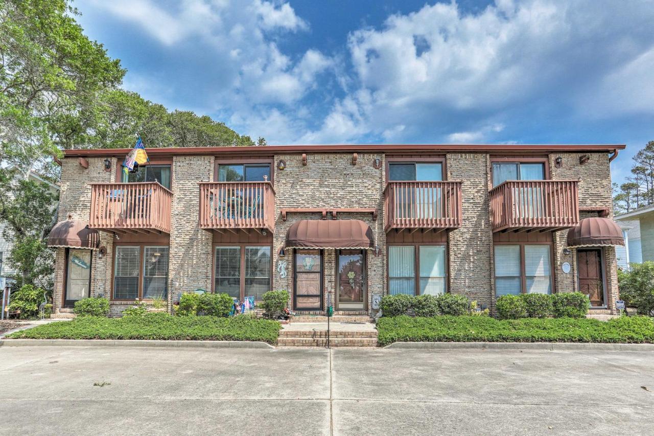 North Myrtle Beach Townhome, 1 Block To Ocean! 外观 照片