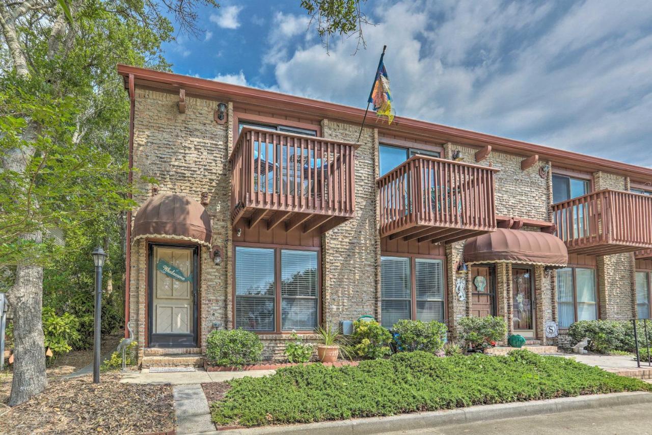 North Myrtle Beach Townhome, 1 Block To Ocean! 外观 照片